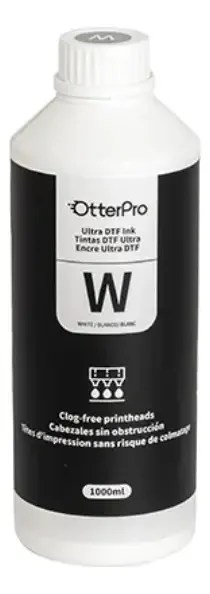 Tintas Dtf Otterpro Ultra 1000ml (brancas) Tinta branca