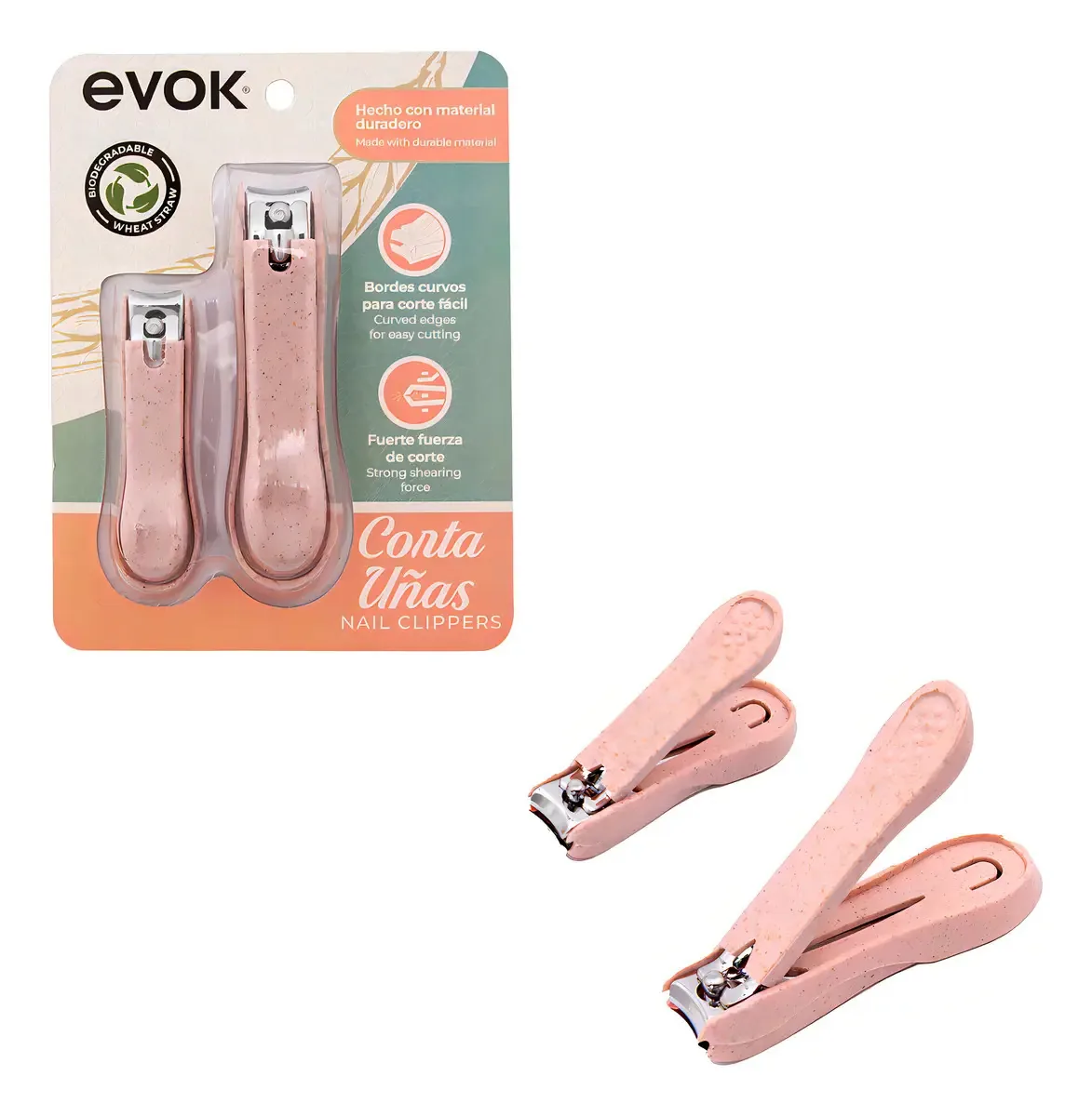 Conjunto de Cortador de Unhas Evok
