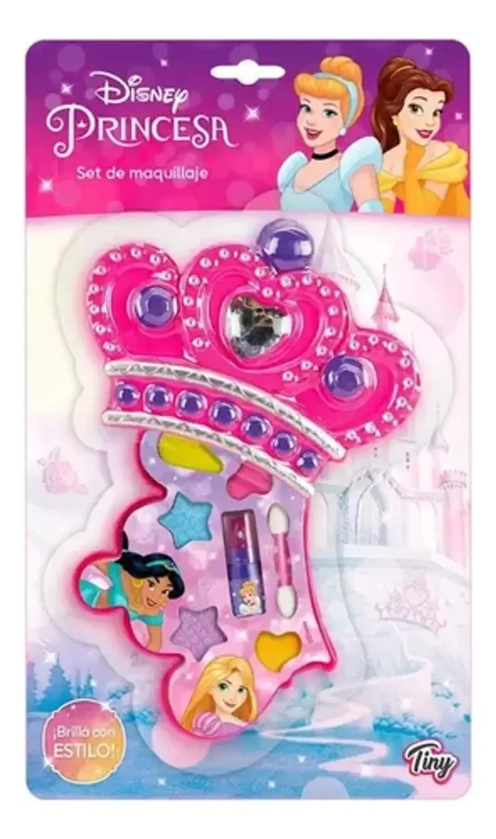 Conjunto de maquiagem Disney Princess - Crown - Tiny