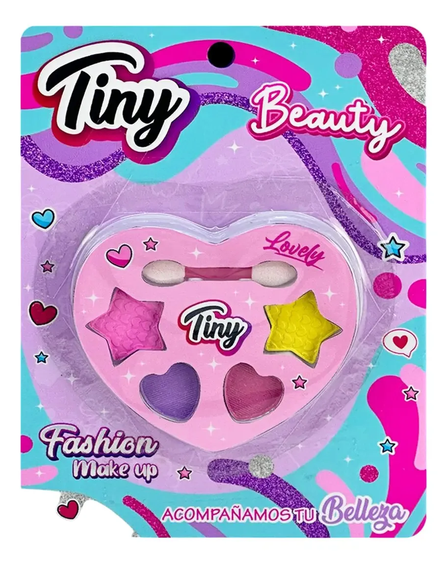 Conjunto de maquiagem e sombra de beleza em blister - da Tomato