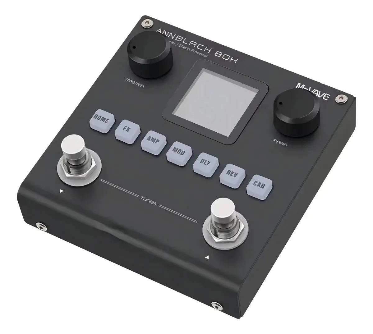 Pedaleira M-Vave Ann Blackbox para Guitarra e Baixo 80 Efeitos