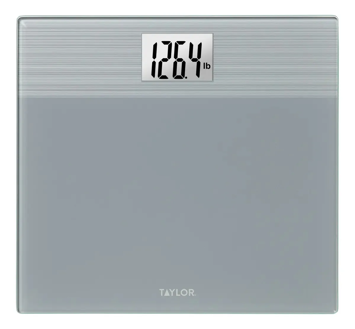 Escala de peso corporal Taylor. Escala larga. 250 kg, cor cinza
