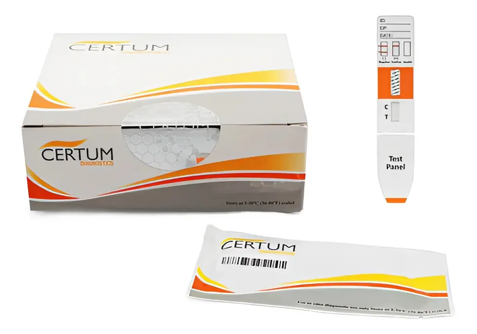 Teste Para Lsd Em Superfícies - Kit Com 25 Peças - Certum