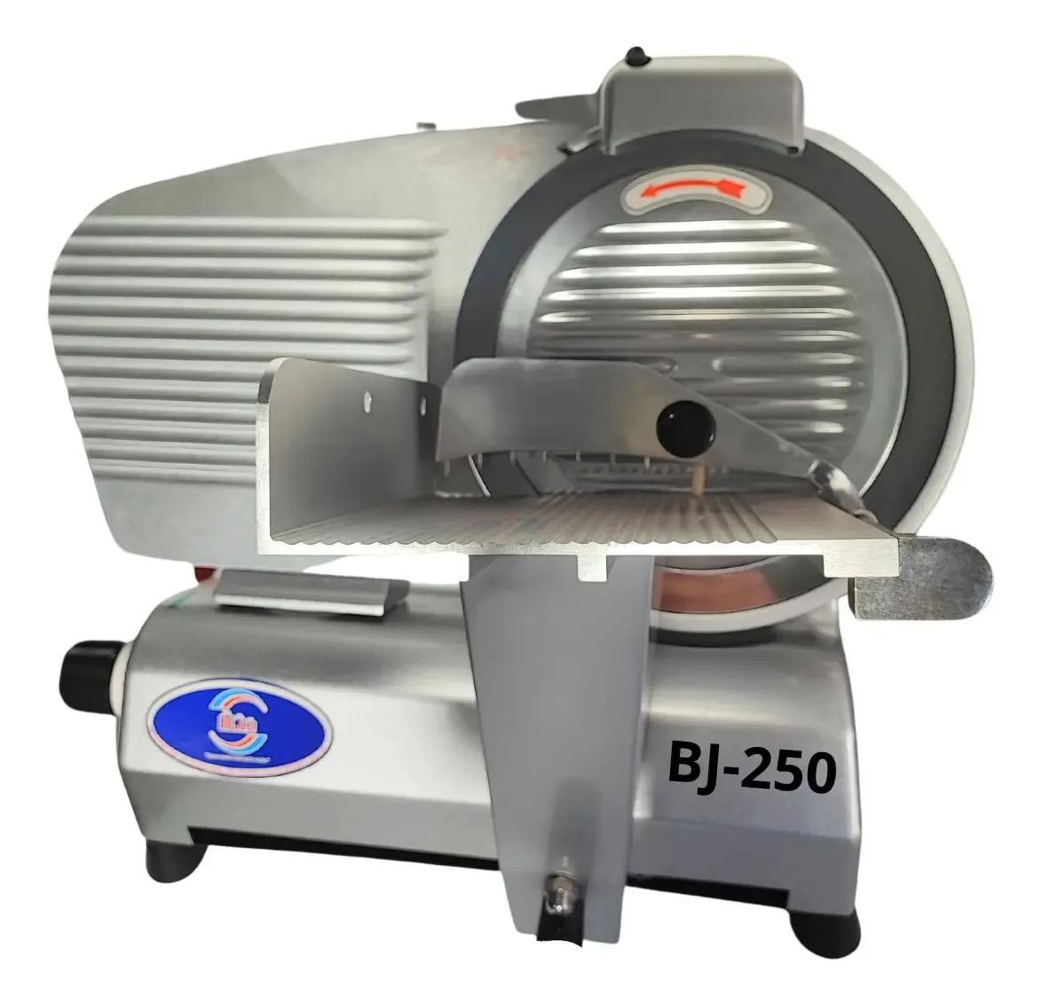 Cortador Fatiador De Frios Bja Lamina 250 Com Nr-12 Prata