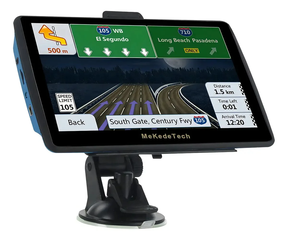 Navegação Gps Para Carro E Caminhão, Mapa 2020, Tela Touch De 7 Polegadas, Sistema De Navegação 8g 256m Com Transmissão De Voz E Alerta De Velocidade De Câmera, Atualização Gratuita De Mapa