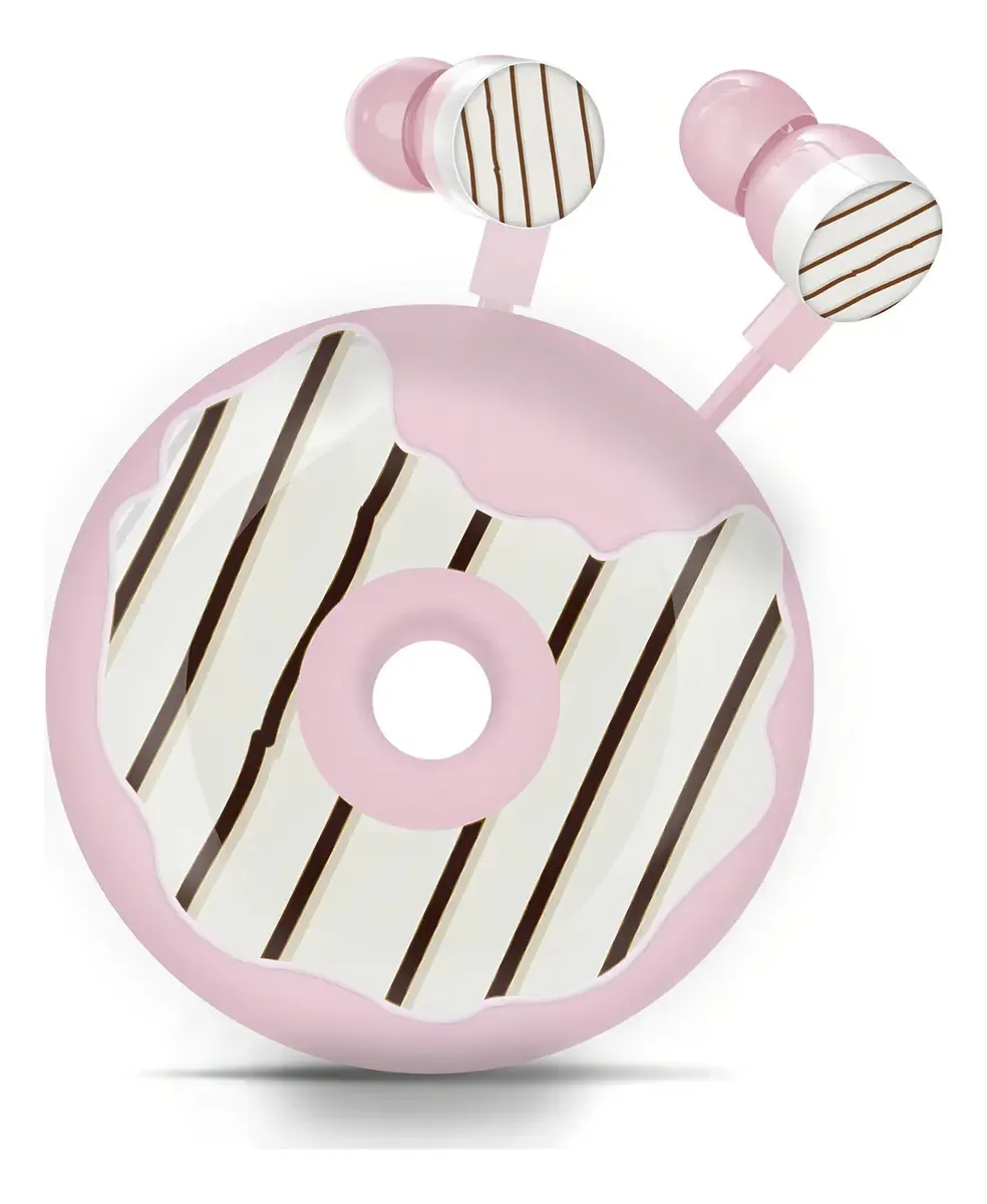 Fones De Ouvido Wearfun Donut Para Crianças, Fones De Ouvido
