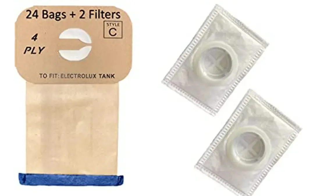 Pacote com 24 Sacos de Substituição para Aspirador Electrolux