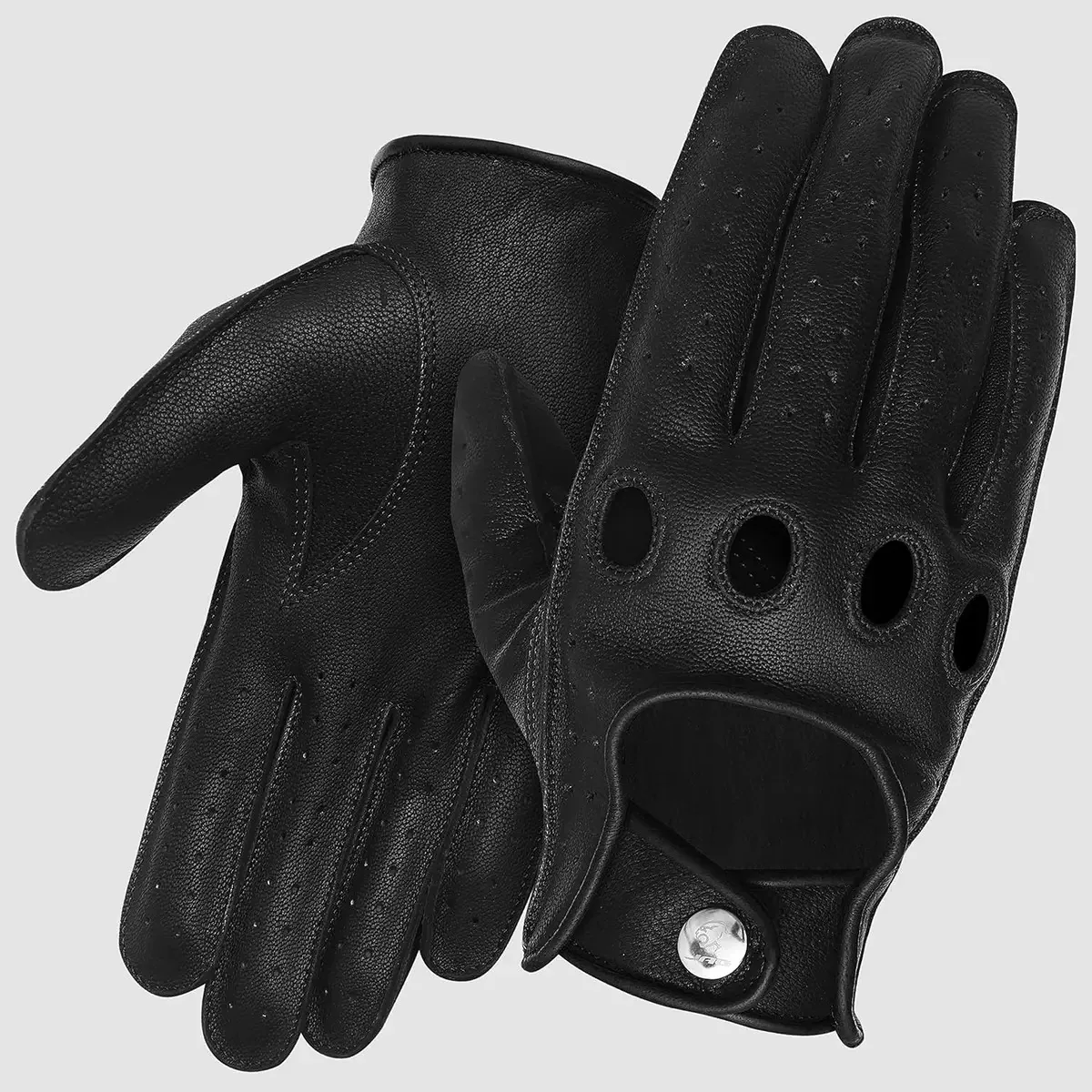 Luvas Para Condução J.a.g., Unissex, Tamanho Xs, Preto, 1 Par