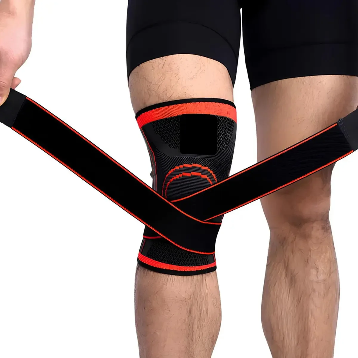 Conjunto de joelheiras esportivas Worx Compression X2