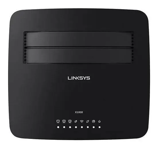 Modem roteador com wifi Linksys X1000 preto