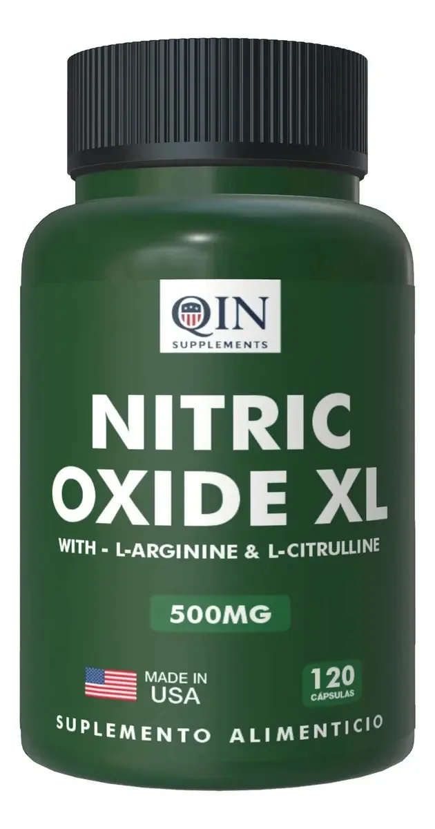 Suplementos Qin Suplementos em cápsulas Suplementos de aminoácidos de óxido nítrico X 500 mg