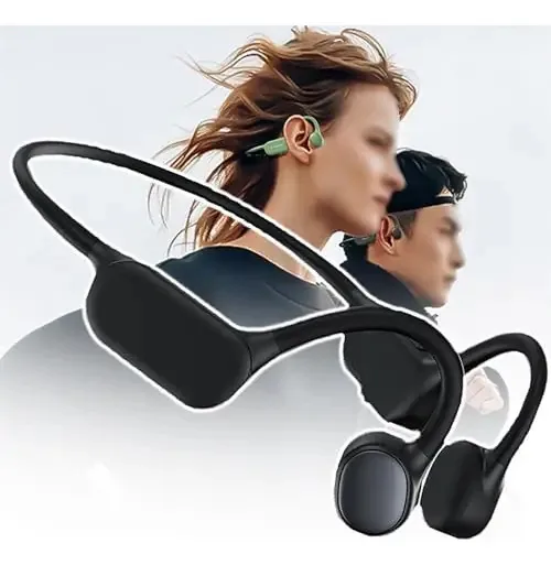 Fones de ouvido QIeBny, Modelo XYZ, Cor Preto, 2 Pares, Som Estéreo, Conectividade Sem Fio, Design Ergonômico.