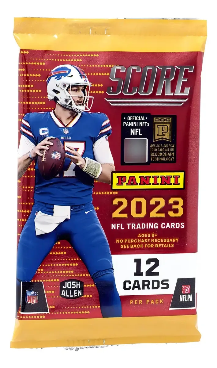 Pacote de cartas colecionáveis selado Nfl 20