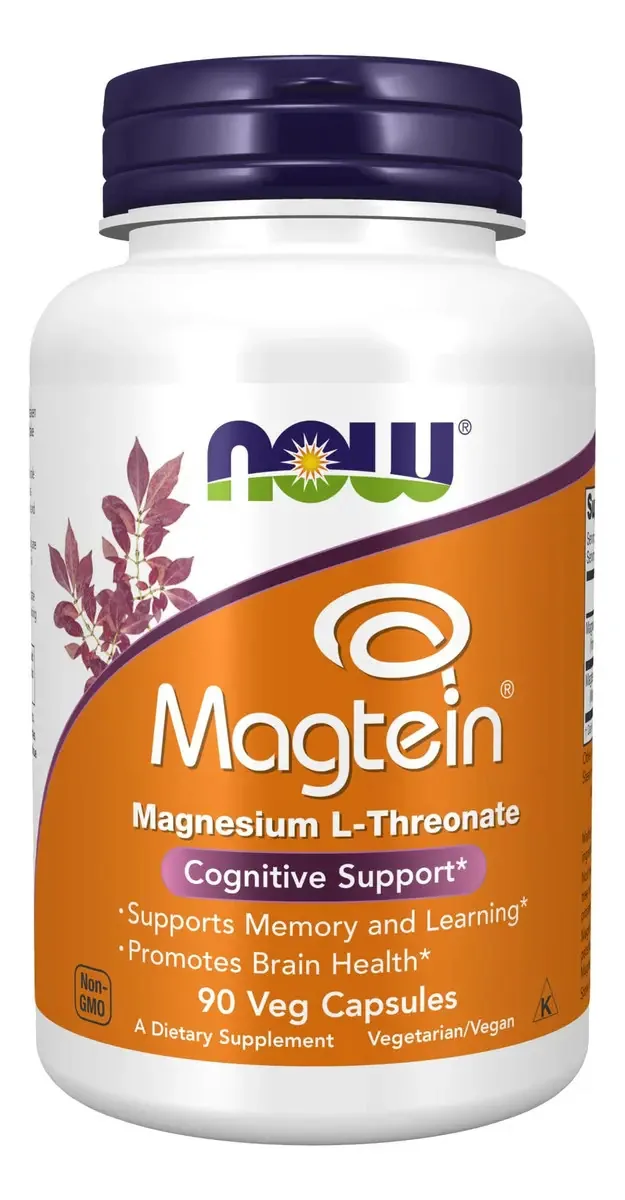Magtein Cognitive Support 90 cápsulas para a saúde do cérebro