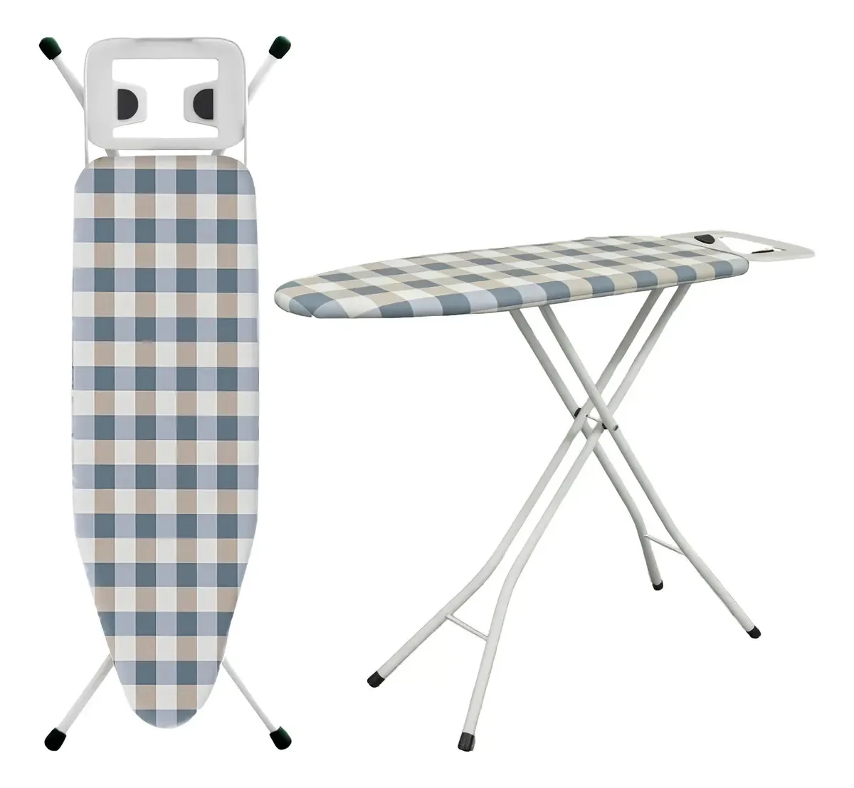 Burro de passar roupa dobrável Ttmxi 90x30 cm, tábua de passar roupa lisa, cores misturadas