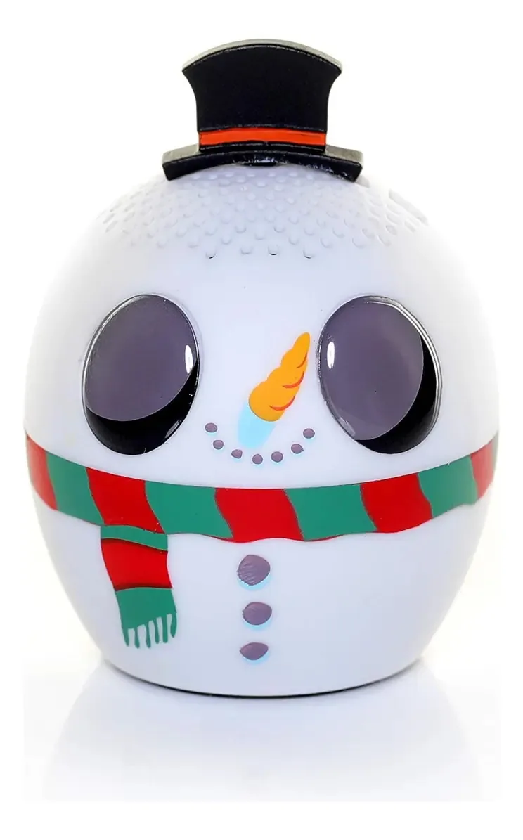 Alto-falante Bluetooth sem fio Holiday Bitty Boomers Snowman