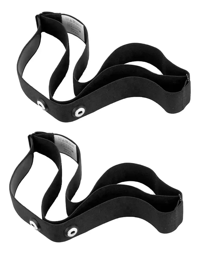 Alça de reposição para monitor de frequência cardíaca Charmingelf, alça peitoral para monitor de frequência cardíaca, compatível com Garmin Hrm Pro, para Wahoo Tickr Polar H7 Garmin Hrm Coospo