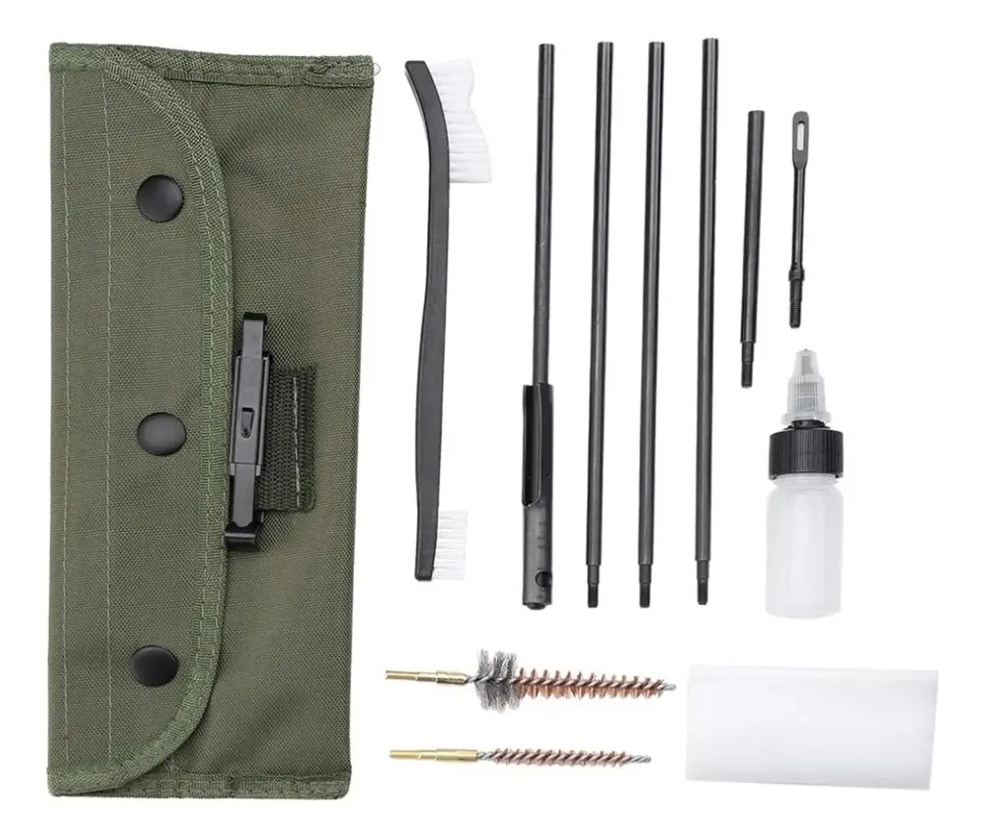 Kit de limpeza de armas Cesar Kit Limpiez por espingarda - 11 peças