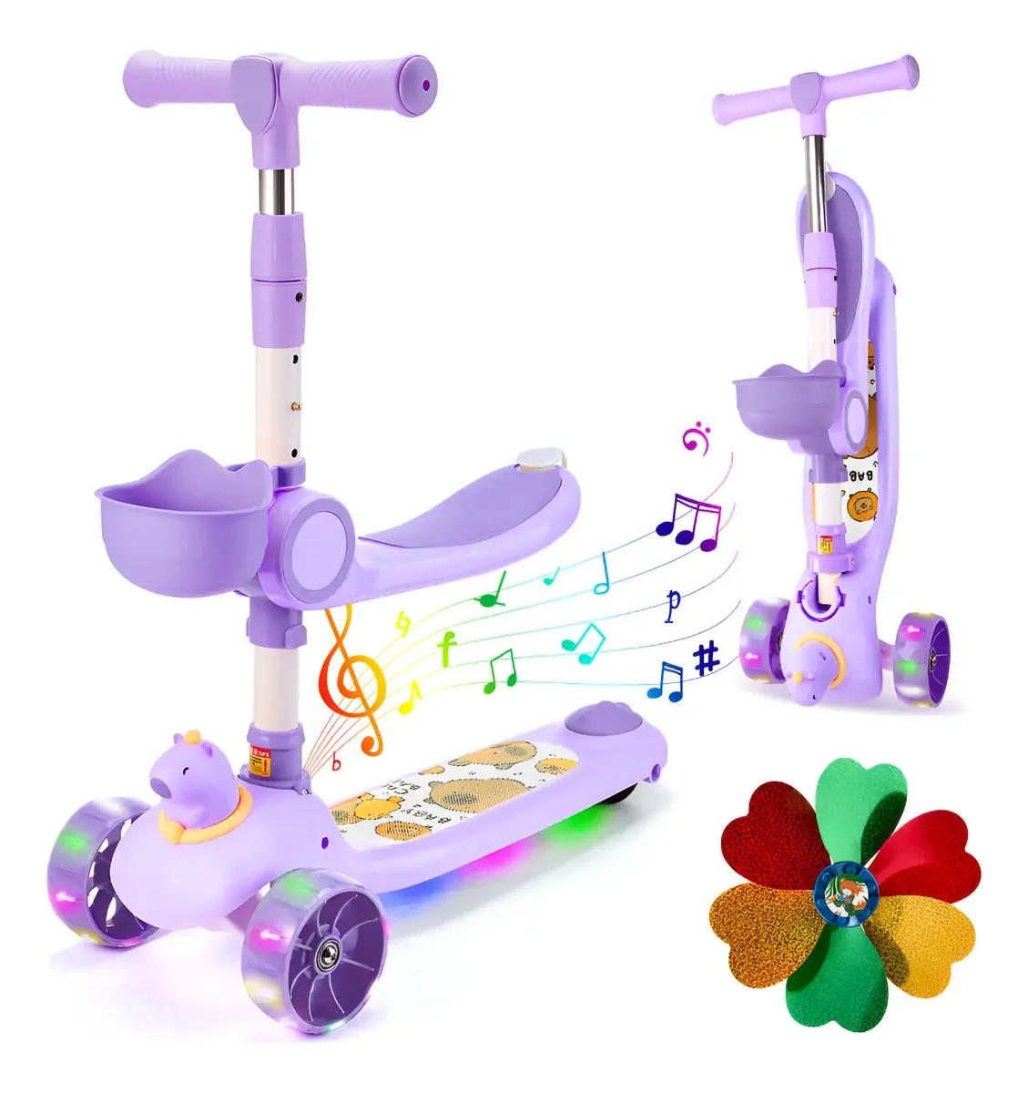 Skate Eyein Scooter Violet Standing Devil
