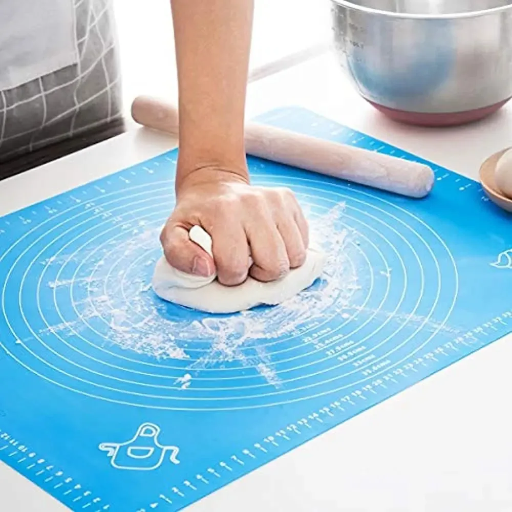 Tapete de cozimento de silicone para pastelaria laminada com