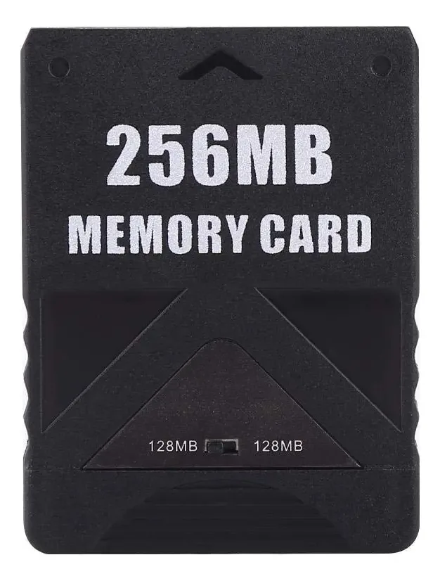 Cartão de memória Pomya Ps2, cartão de memória de alta velocidade para acessórios Sony Playstation 2 Ps2 8m-256m (opcional) (256m)