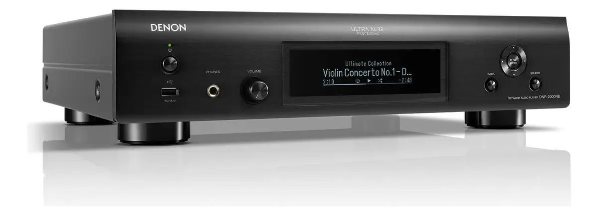 Pré Amplificador Bluetooth Denon DJ DNP-2000NE 2 Canais Cor Preto