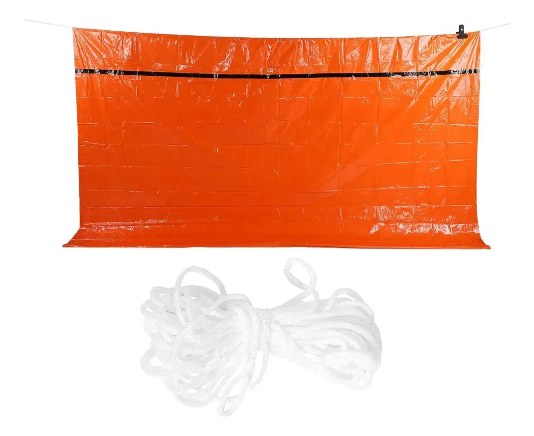 Saco de Dormir de Emergência, Térmico, Impermeável, Sobrevivência, Camping, Equipamento e Acessórios para Camping, Caminhadas, Viagens