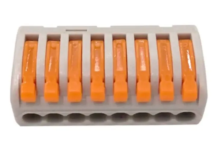 Conector elétrico rápido tipo Wago 8 entradas X20 U