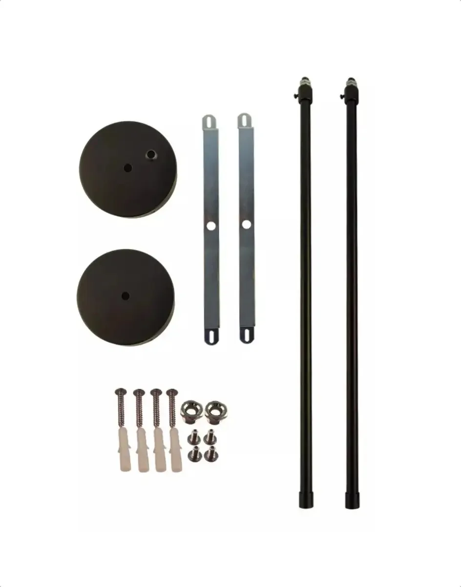 Kit de acessórios de hastes de suspensão para painéis LED Pan-54 Demasled