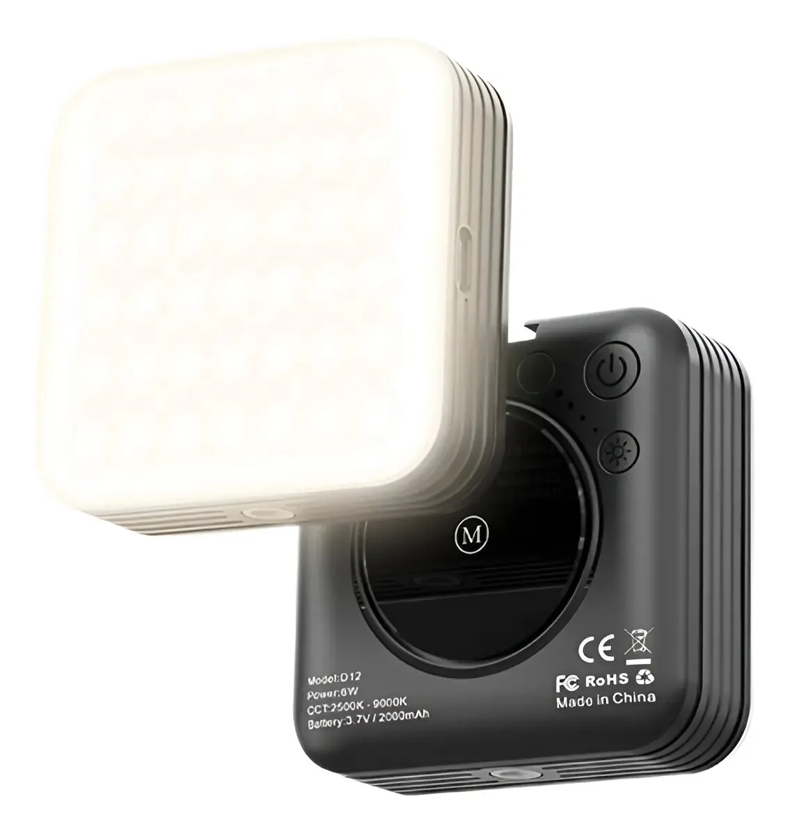 Mini luz LED portátil para fotografia