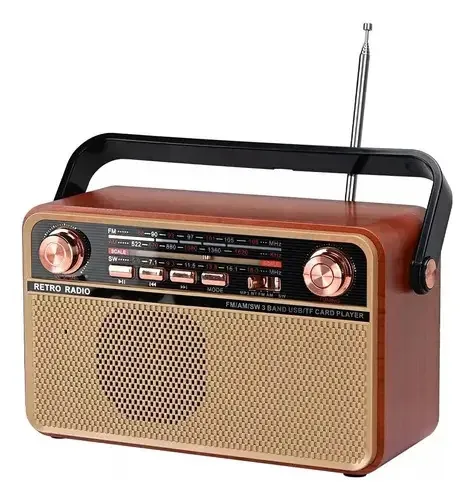 Rádio Retro Am Fm Desitadesi Sw Usb Tf Bluetooth Recarregável + Rádios de Controle Rádio Am Fm Rádio Am Fm Rádio Analógico Recarregável Rádio Am Rádio Am Rádio Y Rádio FM Rádio FM