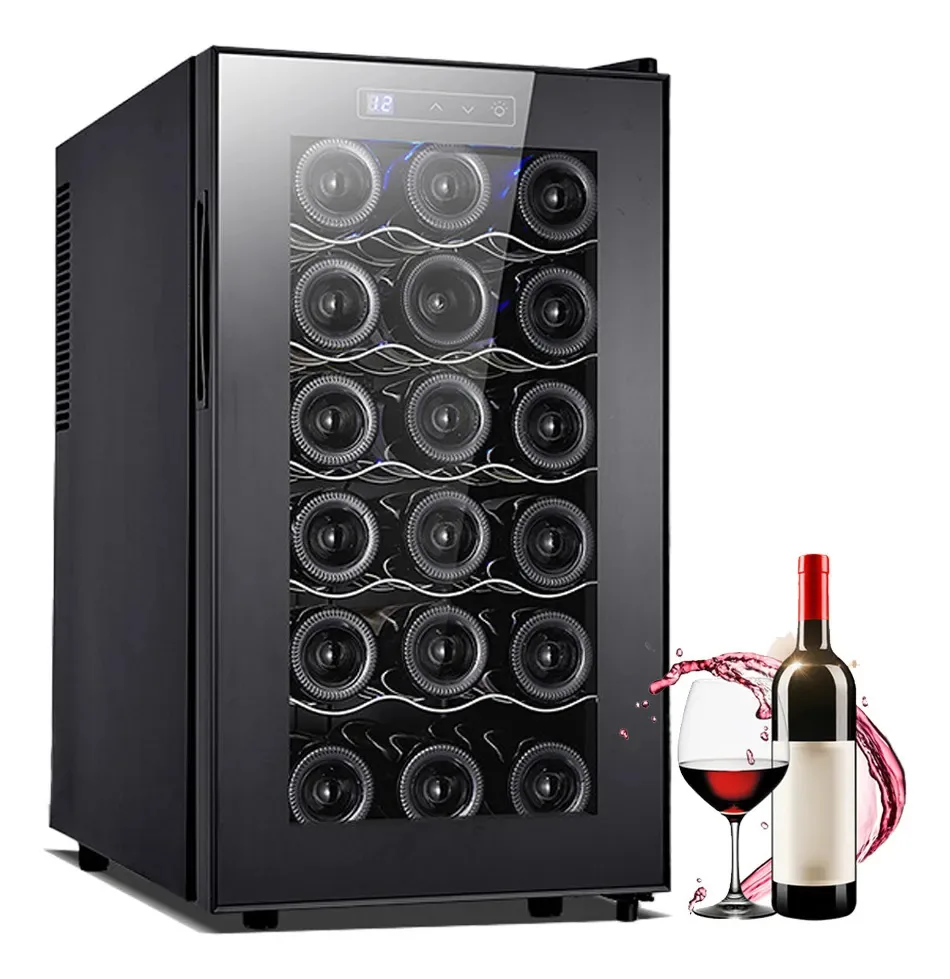 Refrigerador de vinho Cava Refrigerador de vinho para 18 garrafas