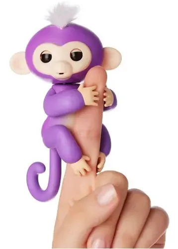 Wowwee - Macacão interativo para bebês - Mia Purple com cabelo branco