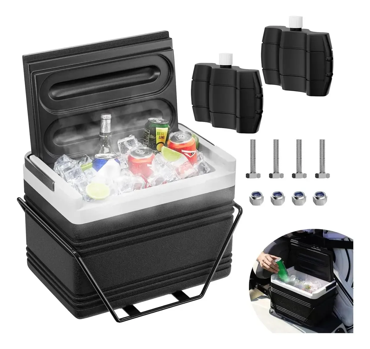 Refrigerador de carrinho de golfe, refrigerador Go Cart