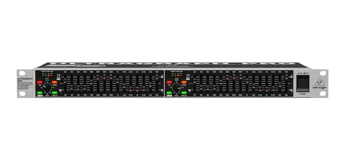 Behringer Fbq1502hd Equalizador Gráfico Estéreo Ultragraph