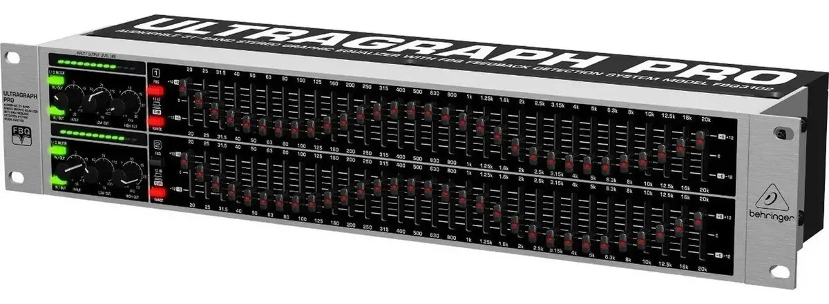 Equalizador Gráfico Bivolt Fbq3102hd Behringer Fbq-3102hd