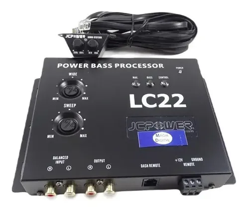 Restaurador de contrabaixo Epicentro Jc Power Lc22 com botão duplo