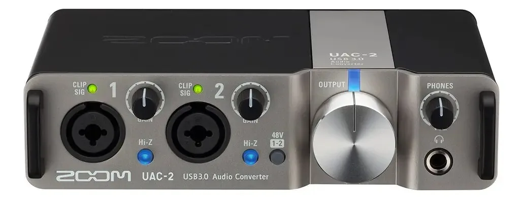 Interface de áudio Zoom Zoom Silver