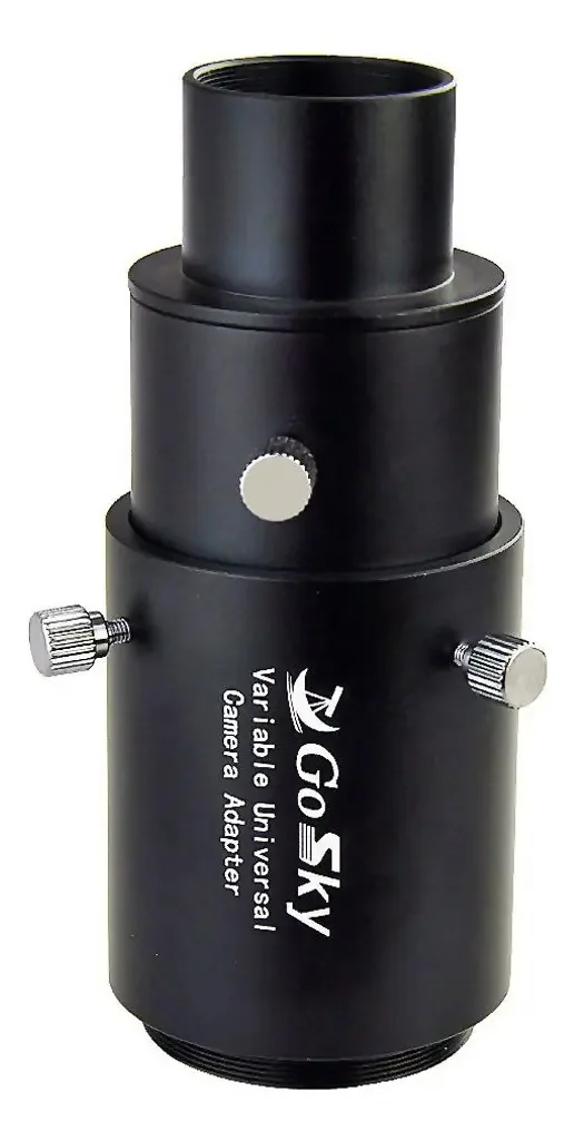 Adaptador de câmera telescópica variável de 1,25 polegadas