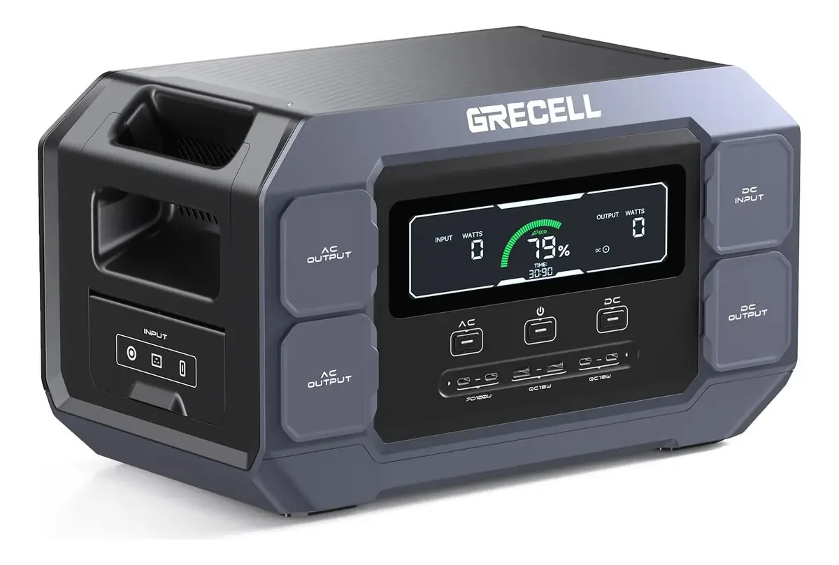 Estação de energia portátil Grecell W, gerador de calor