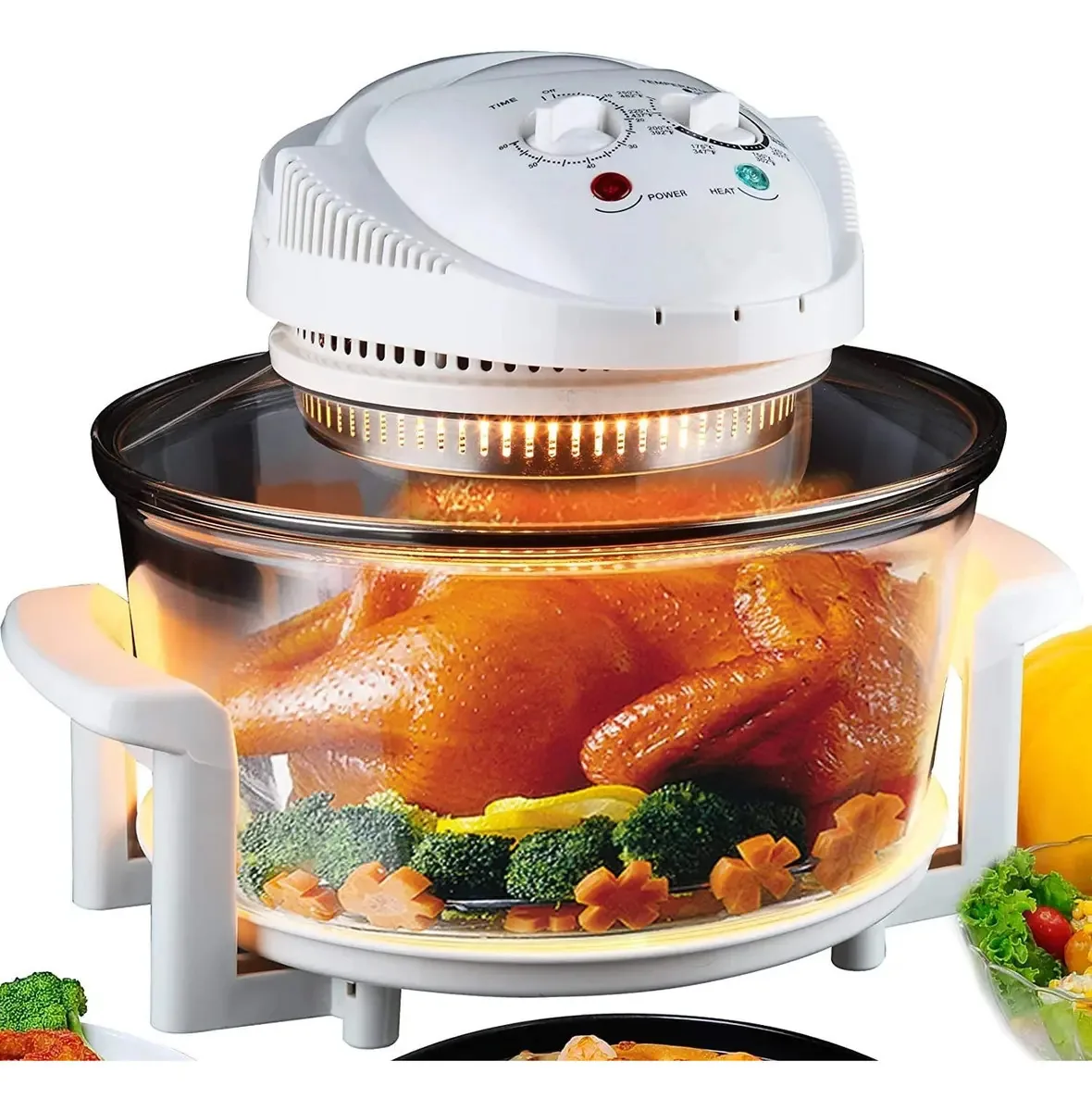 Fritadeira de ar elétrica, forno de convecção turbo, Va. Forno Color Turbo Airfryer