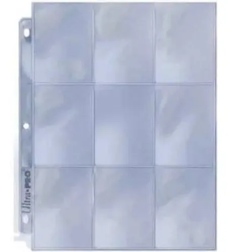 Protetores de Página de Bolso Ultra Pro 50/9
