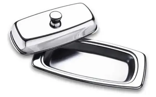 Mantegueira Inox Com Tampa Baccani