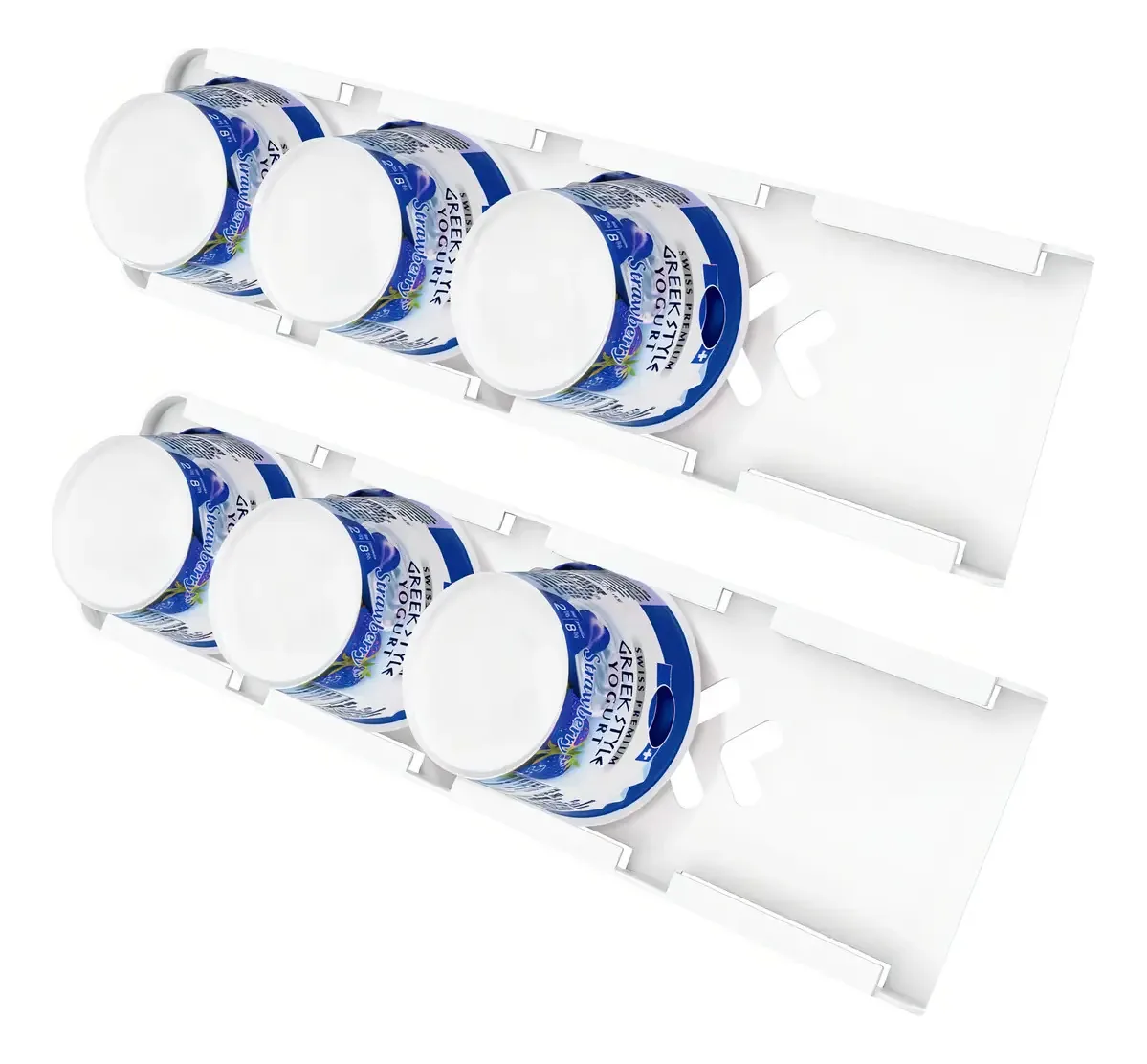 Organizador de iogurte Sophico para geladeira, sliders