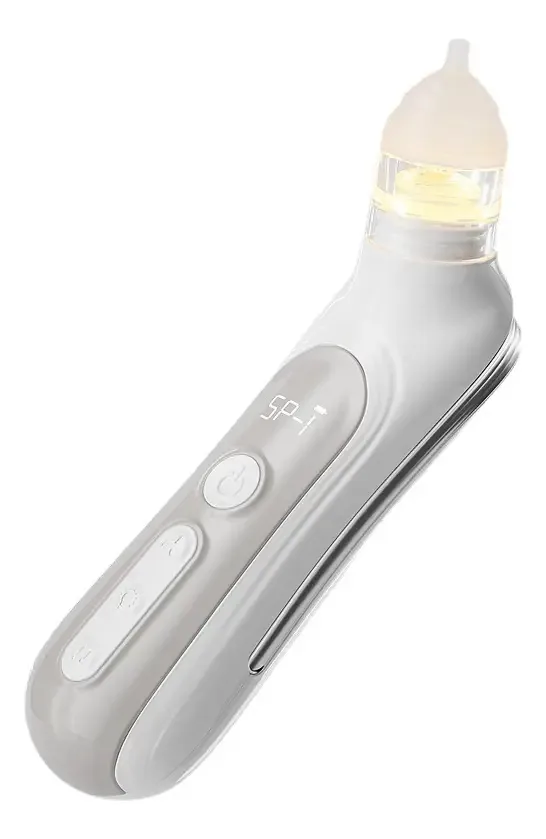 Aspirador nasal elétrico infantil branco