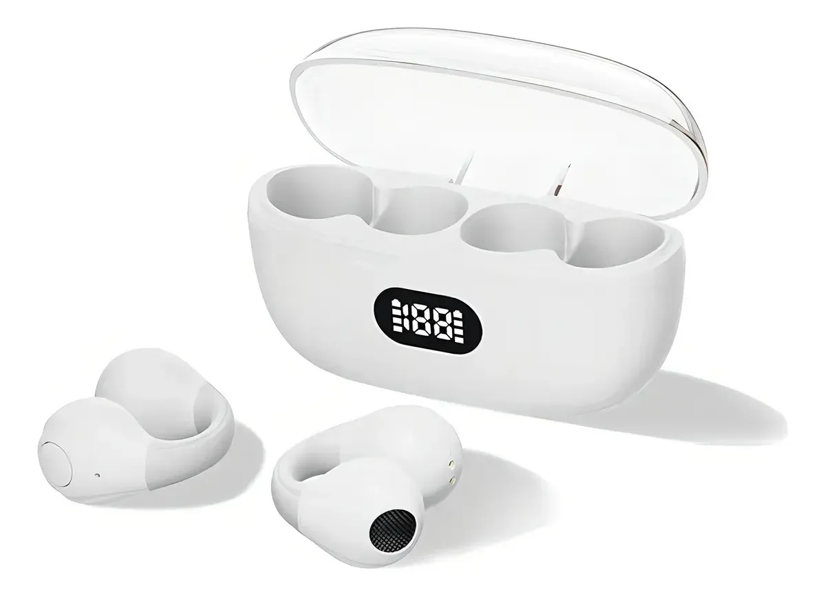Fones de ouvido Bluetooth com redução de ruído transparente