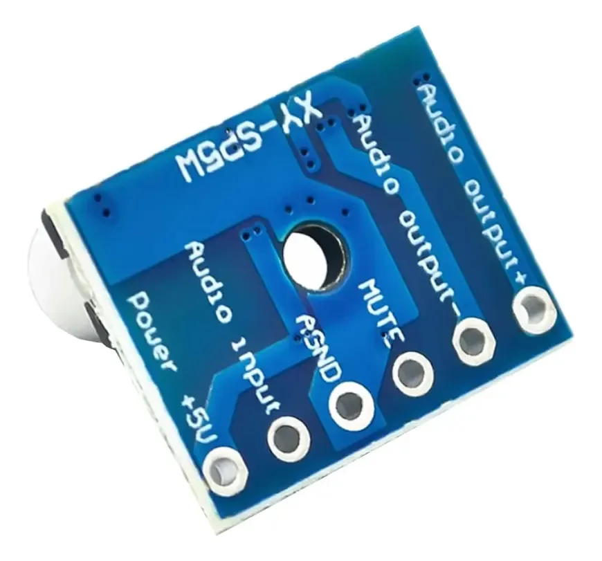 5 Módulos Amplificadores Ltk5128, Classe D, Mini Módulos Amplificadores Digitais de 5 W, Módulo de Amplificação de Áudio Mono (Classe D)