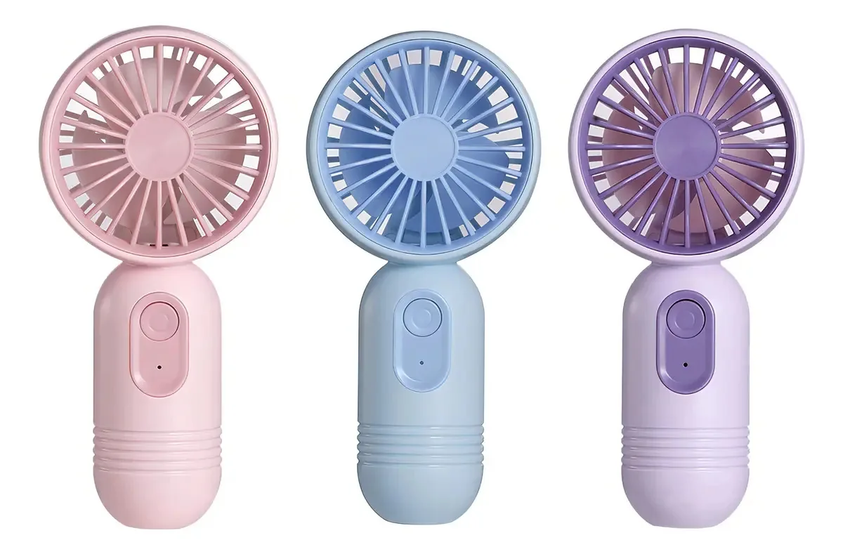 Pacote Vansmag de 3 mini ventiladores portáteis