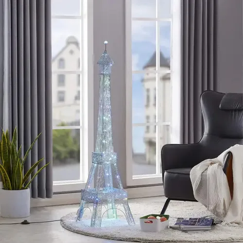 Luminária de chão Woxxx Paris Eiffel Tower com corrente