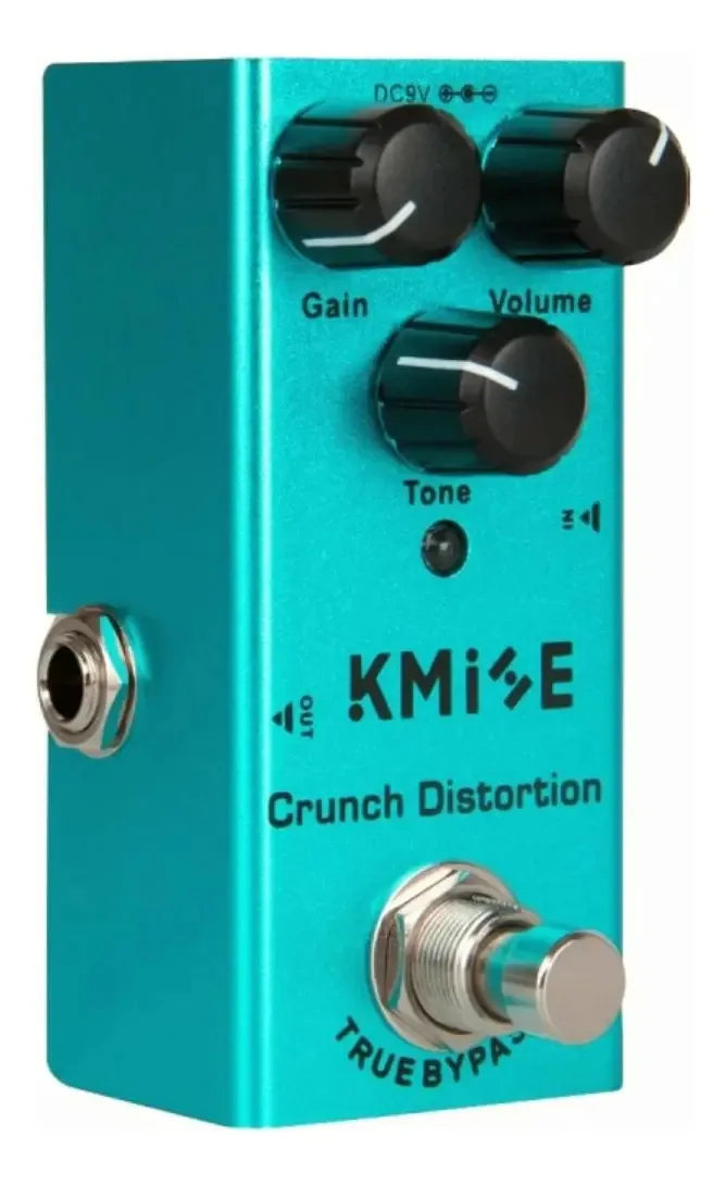 Pedal de efeitos de mini guitarra elétrica Lotmusic Color Crunch Distortion